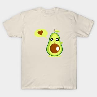 Kawaii avocado T-Shirt